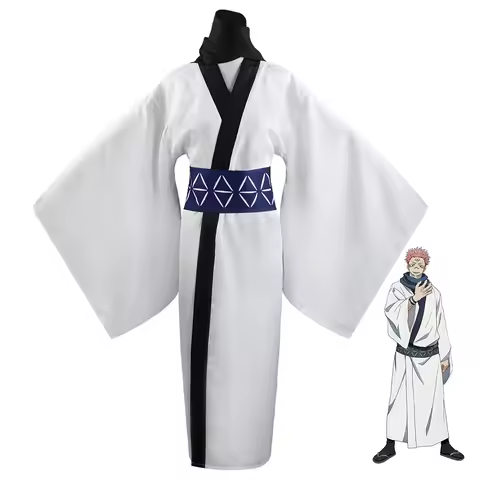 Anime Cosplay Costume Ryomen Sukuna Kimono Full Set Uniform Anime Roleplay Suit