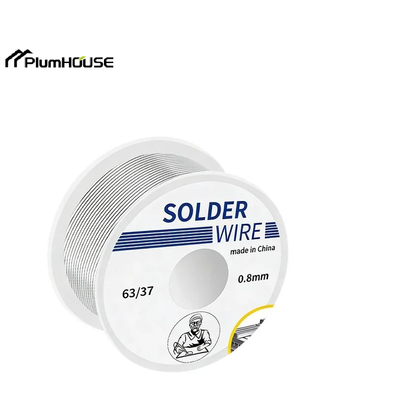 100/20g Solder Wire Tin Roll Clean Rosin Welding Core Soldering Wire Flux Reel Tube Low Temperature Easy Melt Solder Wire view 5