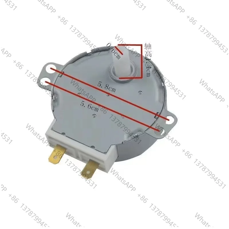 1 PCS SS-5-240-TD AC 220/240V 30V 3W 4W 5 RPM Synchronous Motor for Microwave Oven