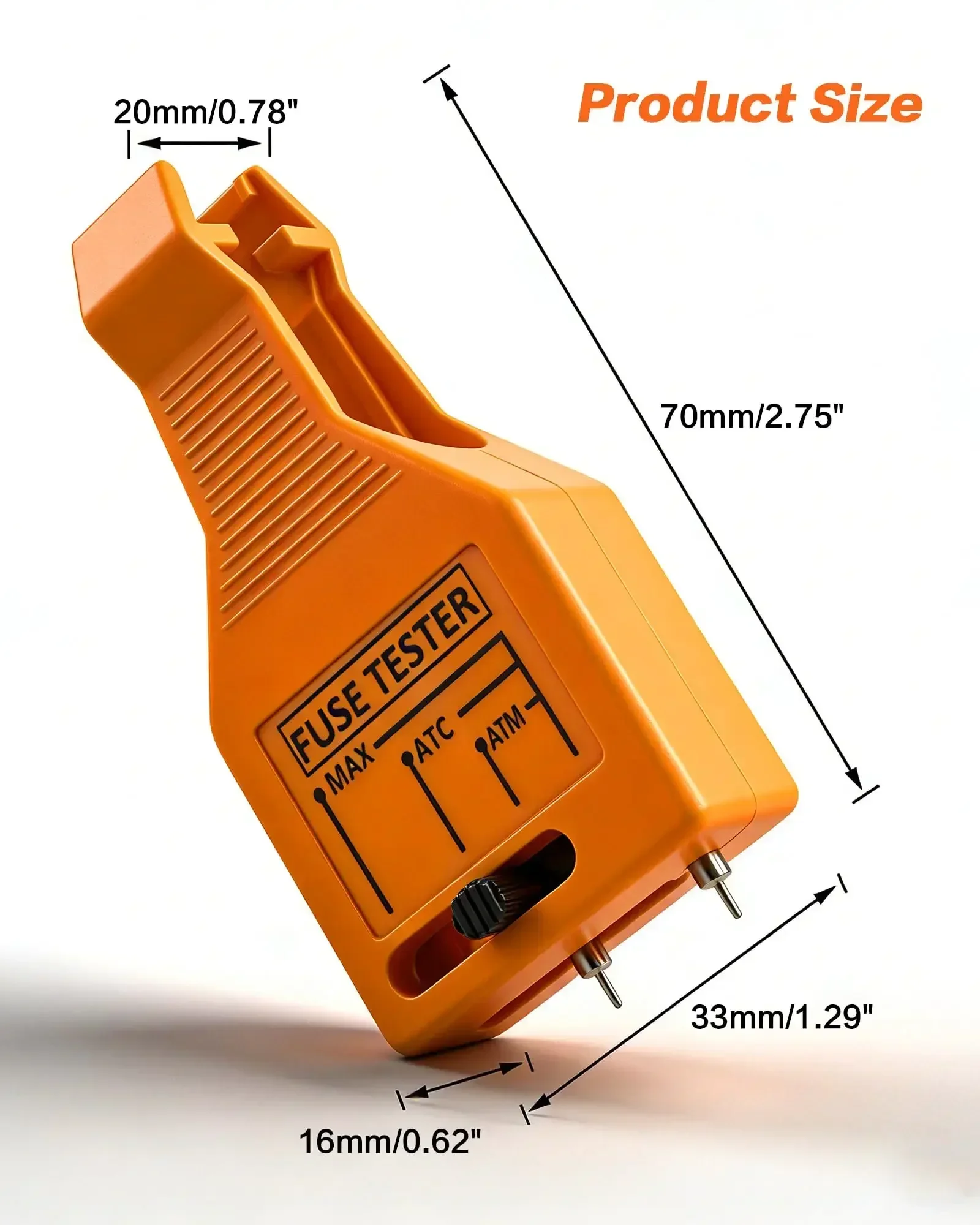 Car Fuse Tester Puller Tool Adjustable Spacing LED Indicator Anti Slip Durable Fuse Testing Remover For Circuit Maintenance Amag view 6