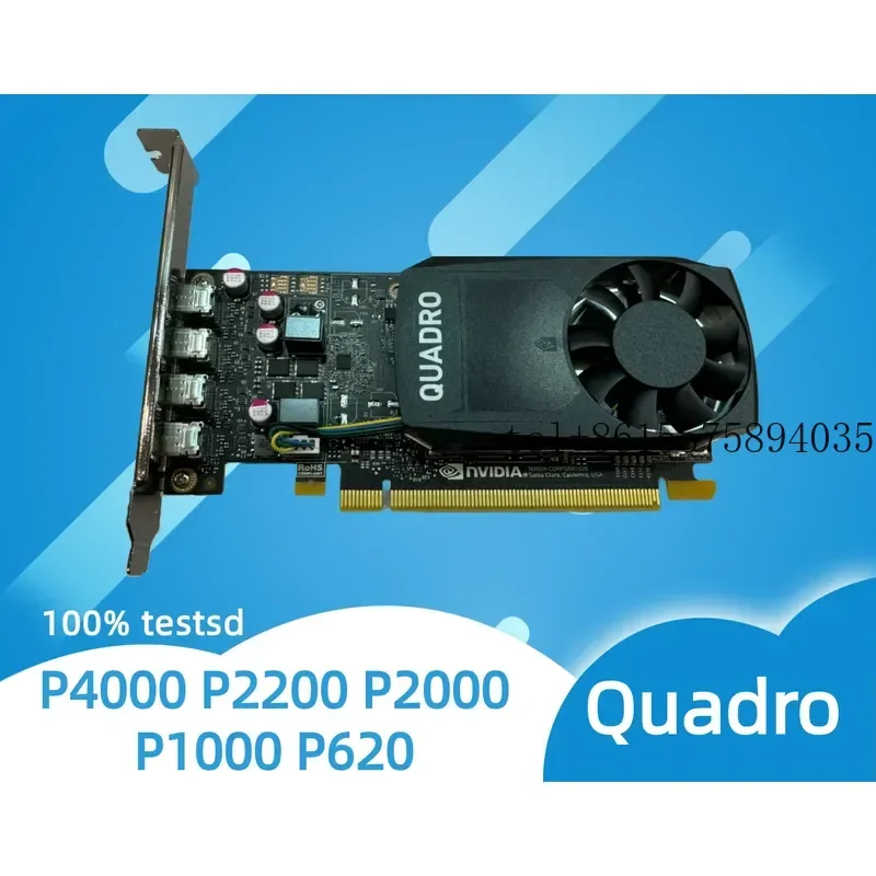 

Hot 100% Quadro p4000 P2200 P2000 P1000 P620 DDR5 GPU professional graphics card design