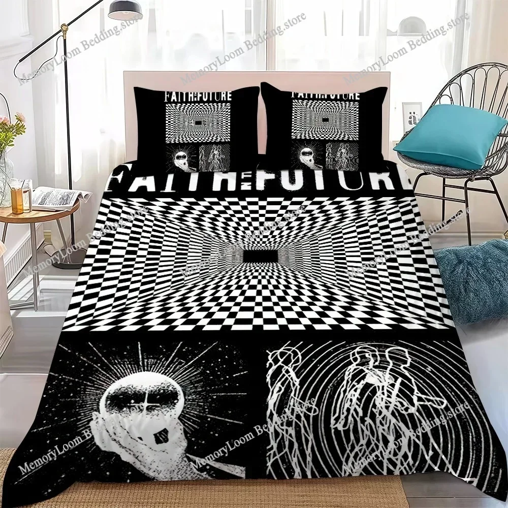 Singer L-Louis T-Tomlinson Music Duvet Cover Set Home Style Bedding Soft Laundry Cotton Bed Student Dormitory Gift Home Textile7