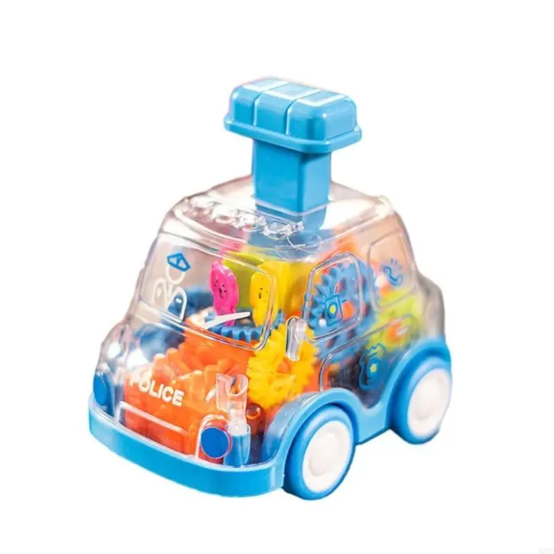 لعبة سيارة للأطفال J2HD مزودة بمعدات شفافة تعمل على تطوير تقنية تشغيل المهارات الحركية الدقيقة