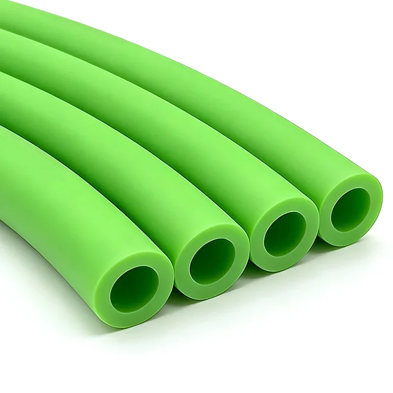 1/2/3/5M Green Elastic Latex Tube 1.6-8mm High Tensile Strength Anti-freeze Rubber Hose for Slingshot & Craft Making