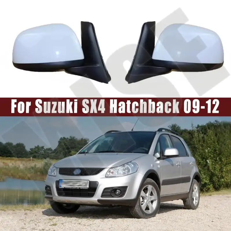 Akcesoria samochodowe do Suzuki SX4 Hatchback 09-12 włączony kierunkowskaz światła samochodowe lusterko wsteczne bez światła w lewo/w prawo