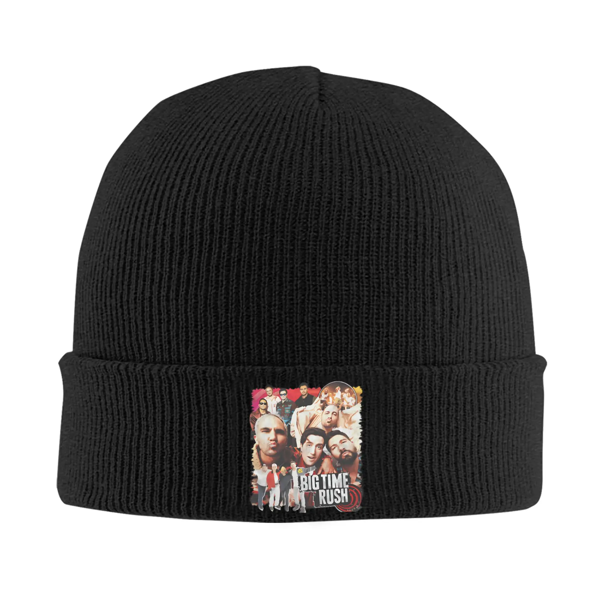 Gorros Big Time Rush, gorro tejido para hombres y mujeres, gorros Vintage para la cabeza, gorros personalizados para otoño e invierno al aire libre