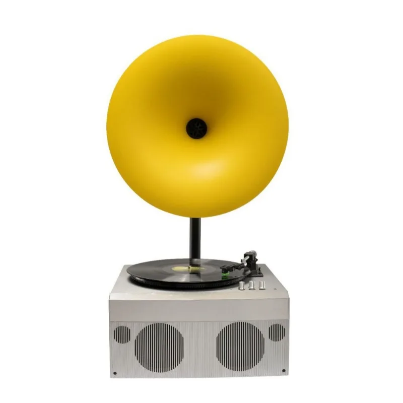 Vinyl record player retro classic phonograph bluetooth stereo multi-color big speaker USB playback