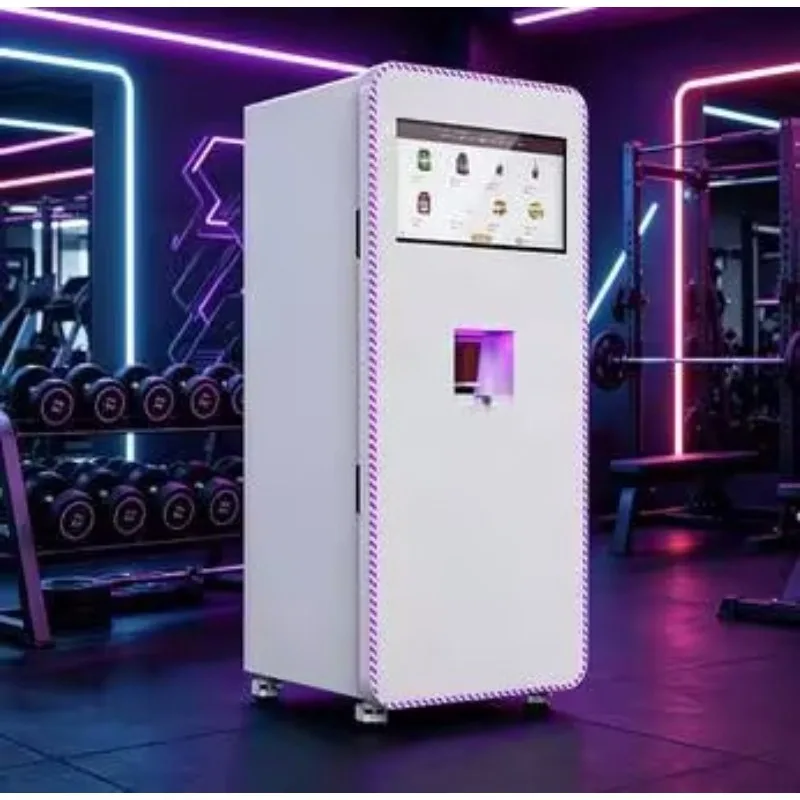 Fitness Gym Milkshake Protein Shake Vending Machine Gym Protein Shake Vending Machine FL Customized