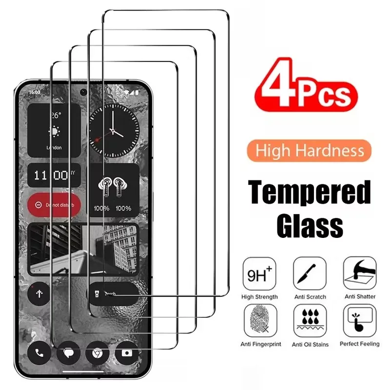 4Pcs for Samsung Galaxy A55 A54 A13 A53 A51 A52S A52 A12 A22 A33 A32 A35 A72 A71 A14 M12 M51 M52 Tempered Glass Screen Protector