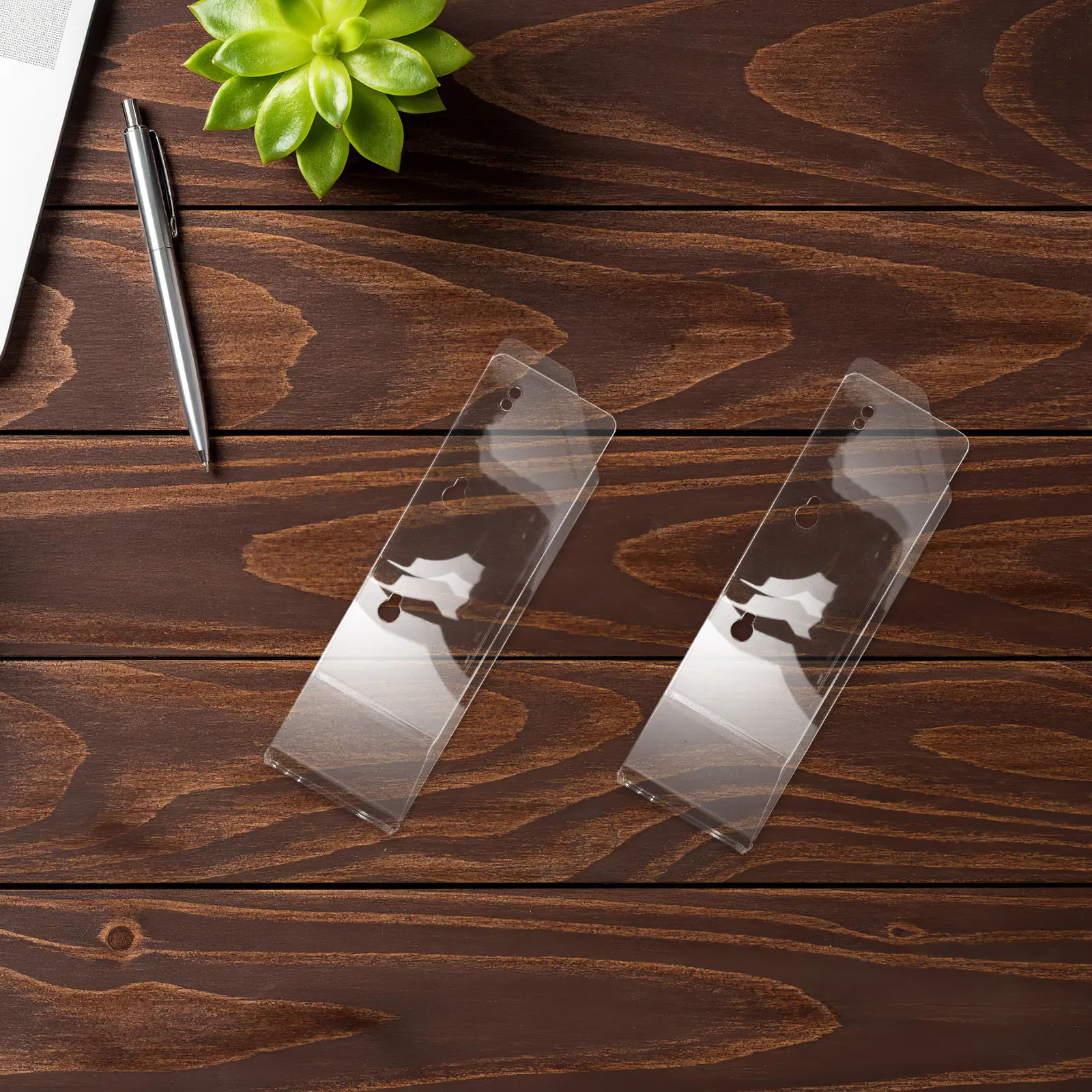 1Set Acrylic Laptop Mount Clear Holder Wall Mount Tablets Holder Under Desk Laptop Shelf For Student Transparent
