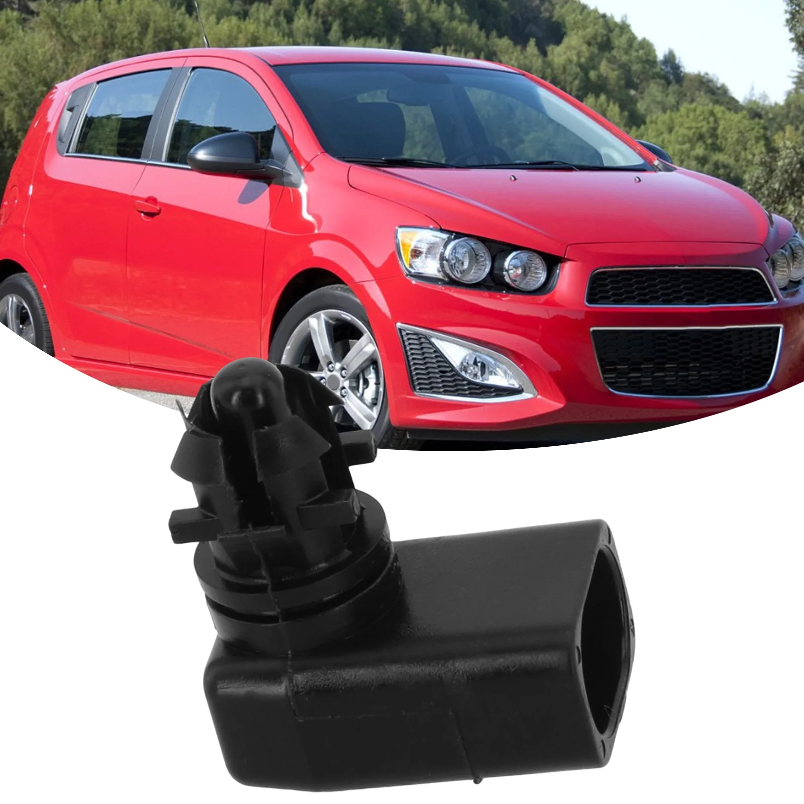 OEM Number Automotive Replacement Air Ambient Temperature Sensor 25775833 Temperature Sensor Wear-resistant ABS Material