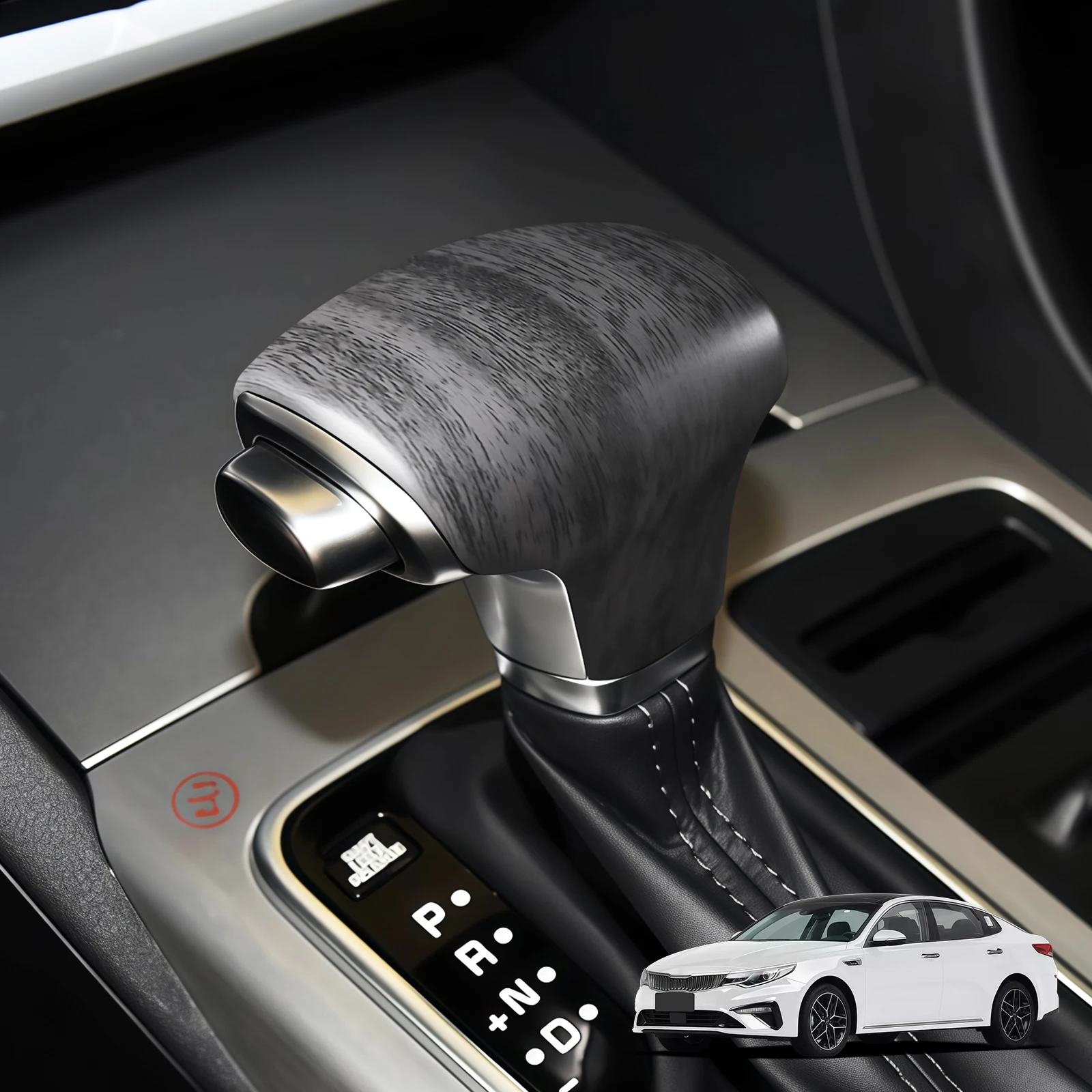 For Kia Cadenza K5 K7 2017-2019 Gear Shift Head Cover Console Trim Car Interior Styling Accessories