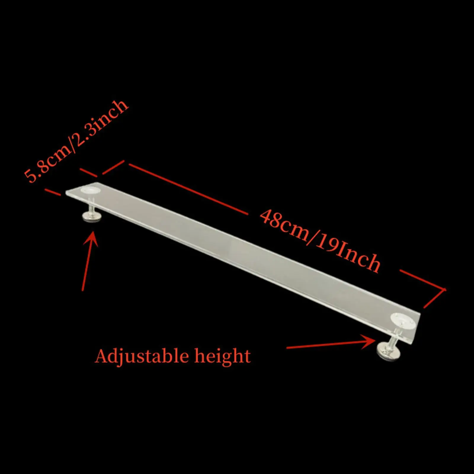 Leaning Bridge , Hand Rest, Painting, Art Supplies, Height Adjustable Acrylic for Wrist Protection