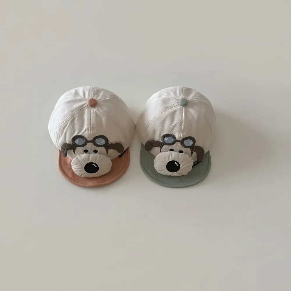 赤ちゃんのための通気性のある綿の野球帽、子供のためのかわいい漫画のピークキャップ、男の子と女の子のためのカジュアルな太陽の帽子、6〜24ヶ月、春と夏