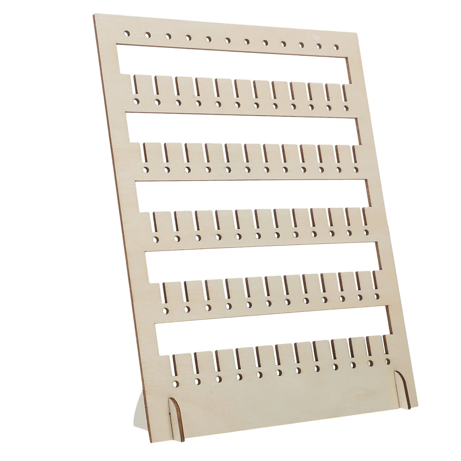 

Деревянная подставка-органайзер для украшений, многофункциональная витрина для ювелирных изделий, стенд для демонстрации ожерелий на выставках и ярмарках