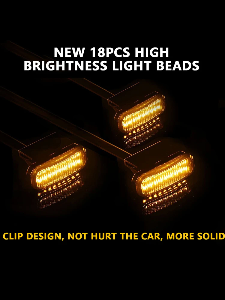 Ensemble de feux de dégagement de calandre avant, pour Toyota Tundra Raptor/TRD DRL/conduite/Position 2022 – 2025