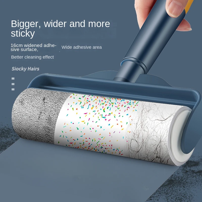 Effortlessly Remove Lint and Pet Hair from Your Clothes with Our Sticky Lint Roller