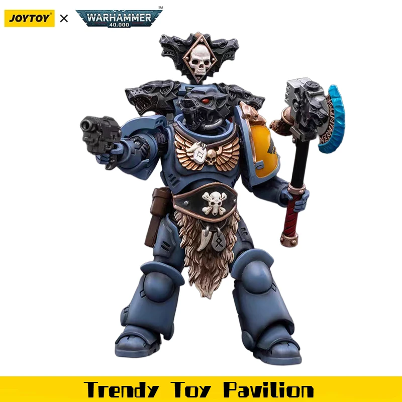 

【JOYTOY】Warhammer 40K Space Marines Space Wolves Claw Pack Brother Olaf 1/18 Action Figure Toys