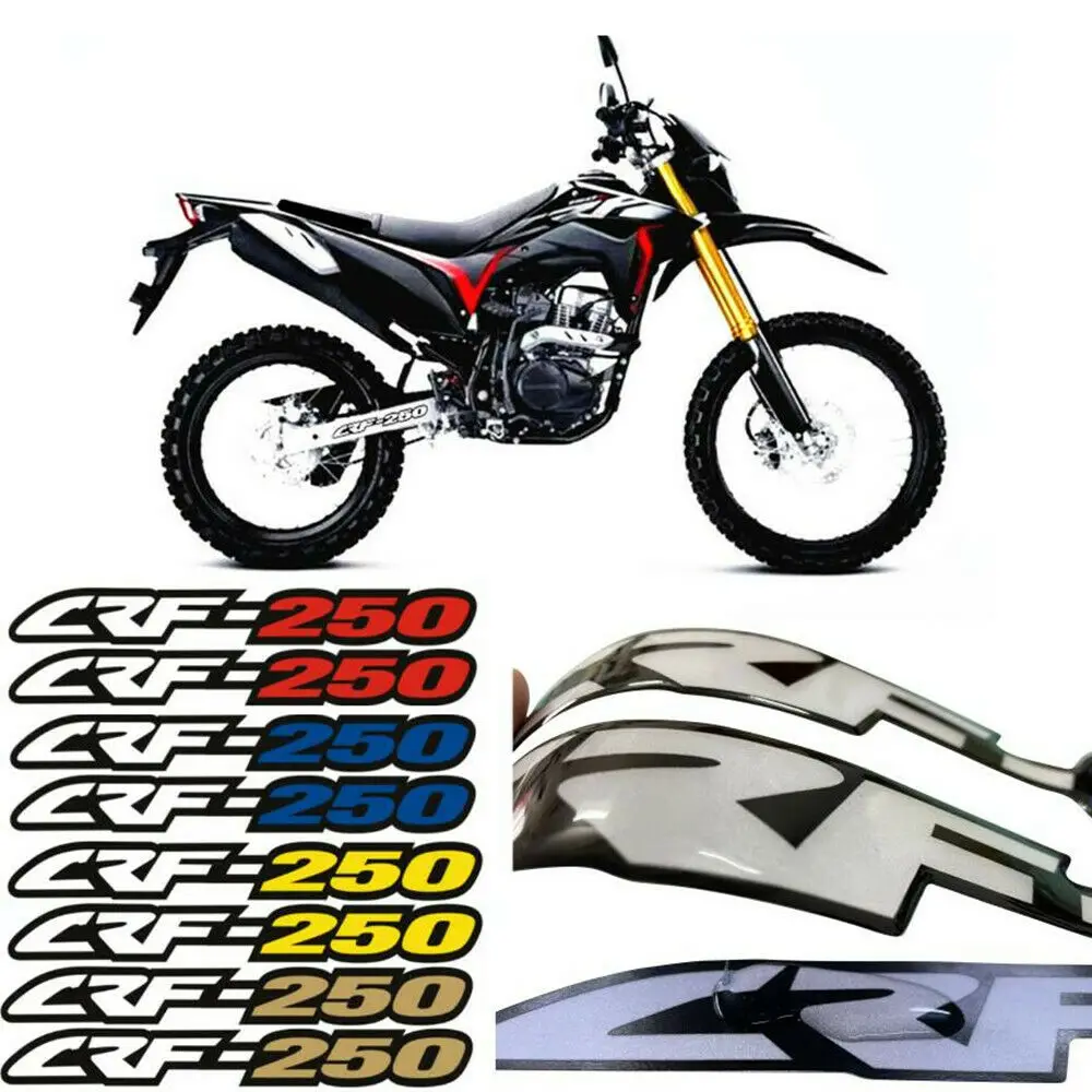 3D Swing Arm Chain Drive Box Reflection Stickers Decals FOR HONDA CRF250F CRF250L CRF250LE CRF250R CRF250X CRF 250L 250R 250F