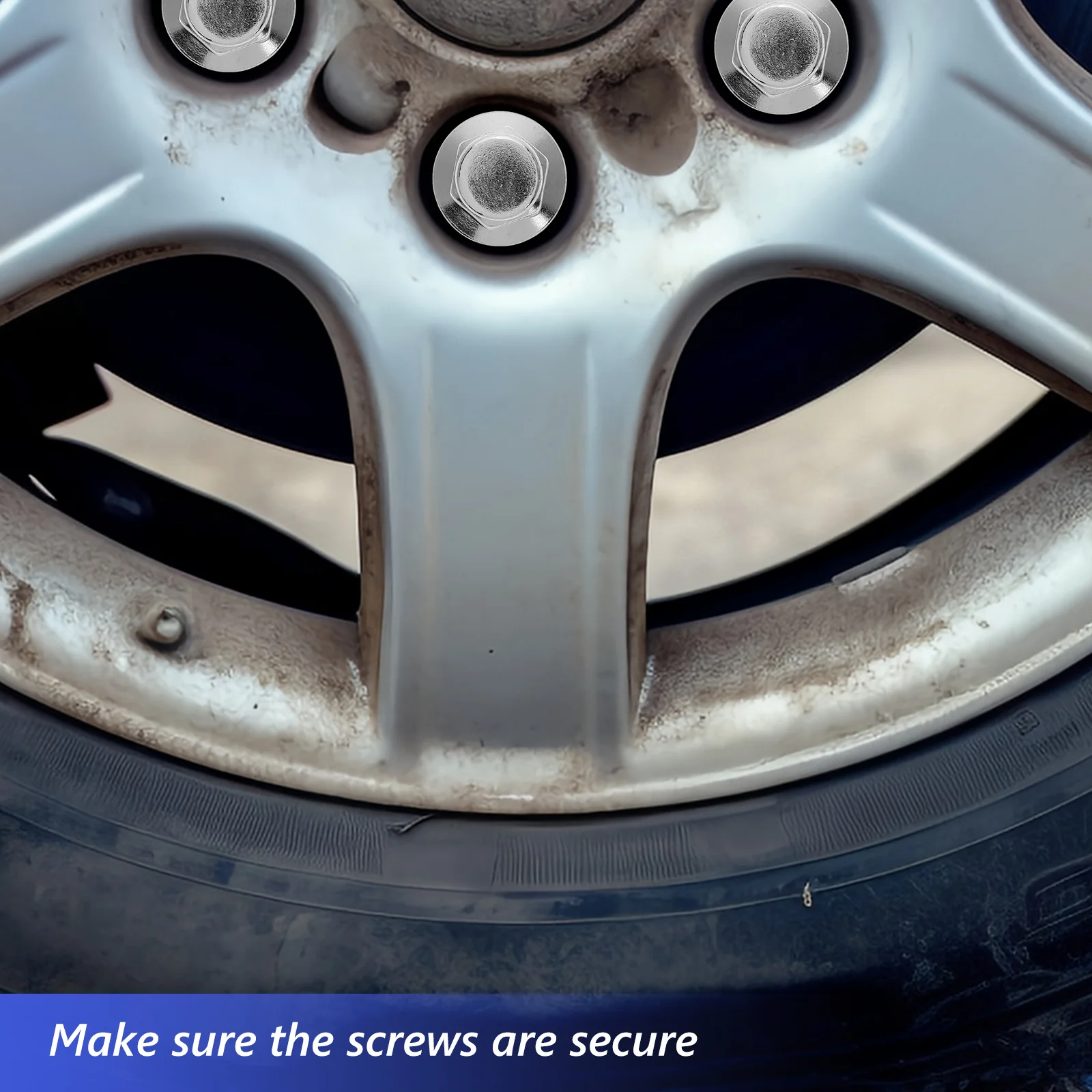 

Tire Screws Nuts Car Wheel Threaded Stud Metal Lug Bolt for Tires Knurled Bolts and