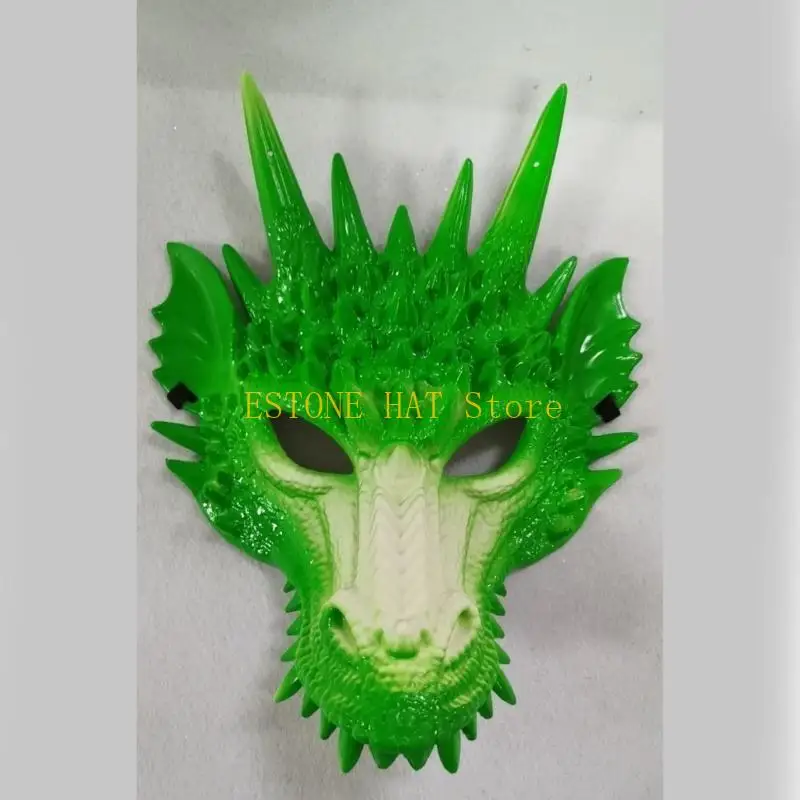 49mf Dragon Mask Cosplay Costplay Costume Halloween Cosplay dla dzieci dorosłych Halloween