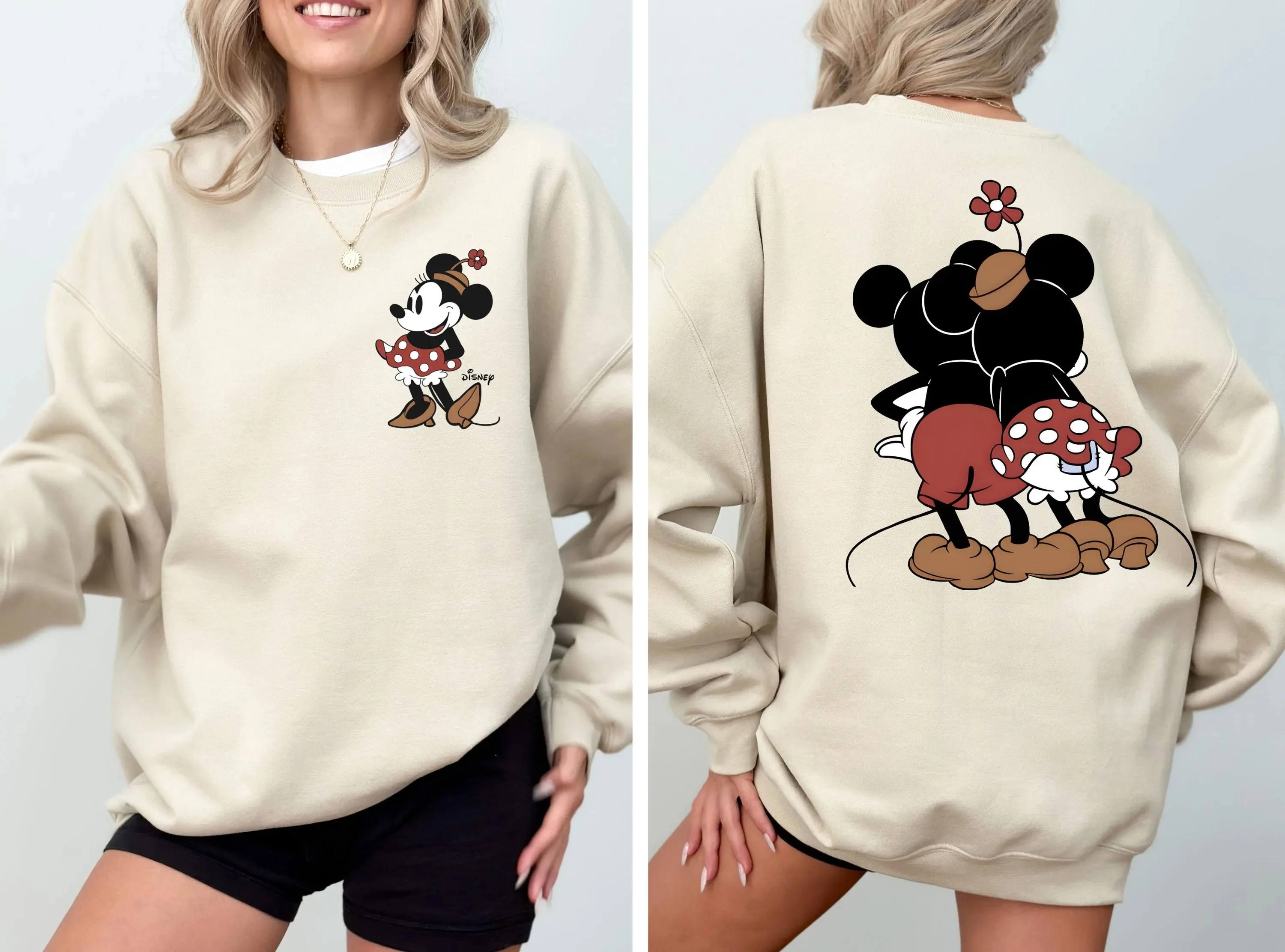 

Disney Classic Minnie Mouse Pose Sweatshirt, Disney Mickey And Minnie Sweatshirt, Minnie Sweatshirt, Disney Vacation