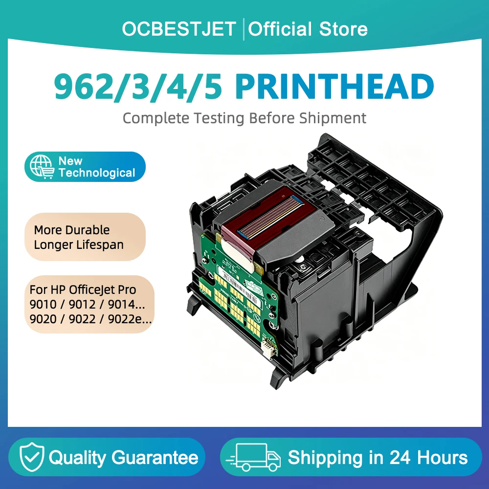 For hp 962 963 964 965 Prinhead for HP OfficeJet Pro 9010 9012 9015 9016 9018 9020 9022 9025 9026 9028 9010e 9012e 9028e Printer
