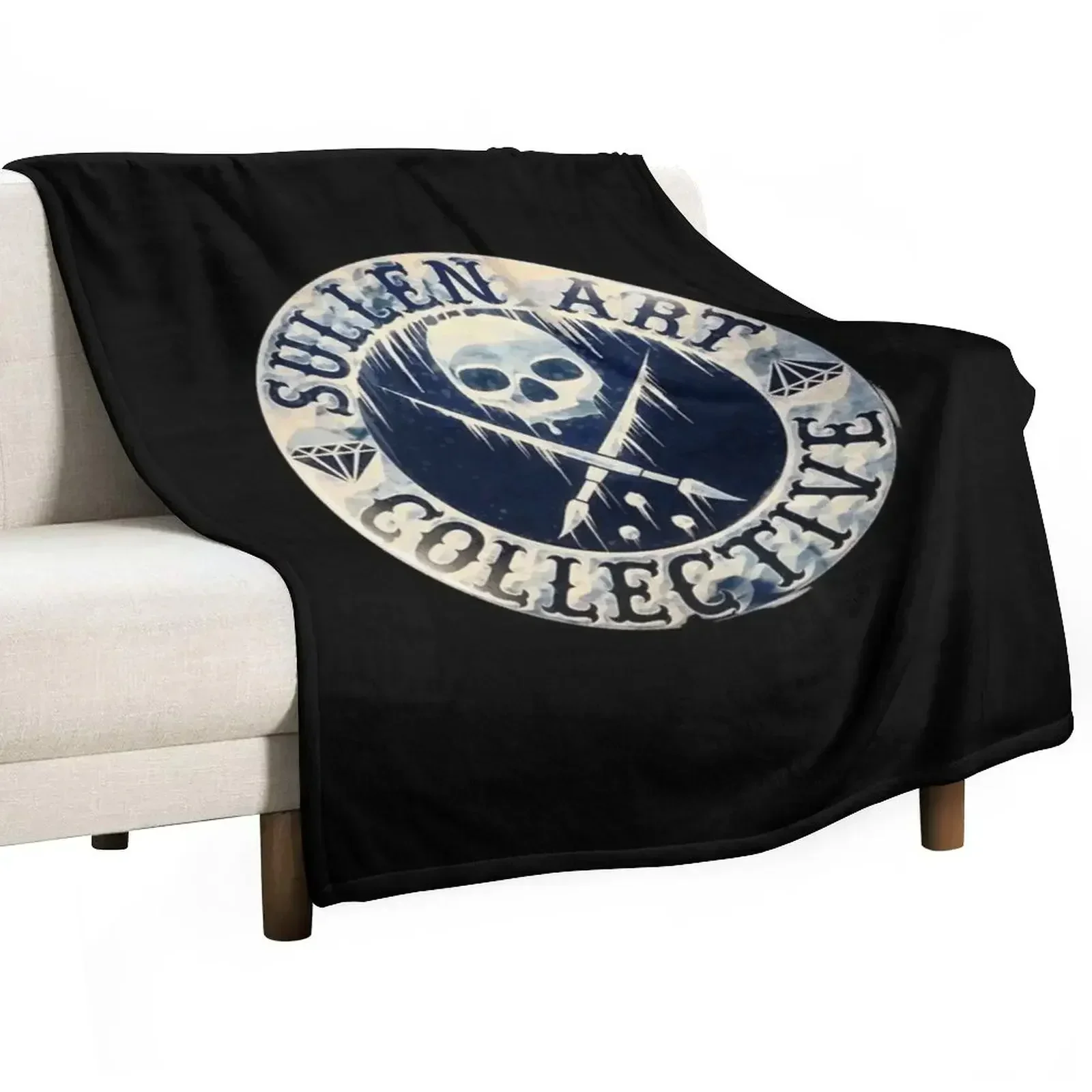 Ullens Art Essential Throw Blanket Picnic Decorative Beds Luxury Thicken Beach Retros Softest Blankets