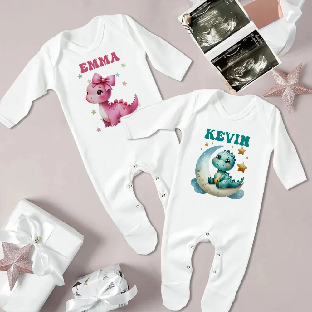 Personalised Babygrow Bodysuit Unicorn with Name Infant Romper Newborn Coming Home Outfit  Baby Shower Gift Baby Girls Sleepsuit