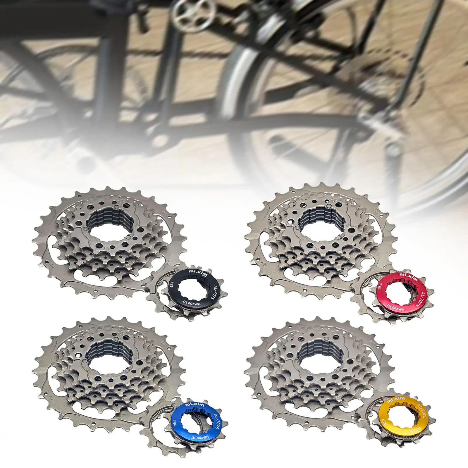 

Bike Freewheel 7 Speed Lightweight Professional Practical Wear Resistant High Strength Bike Replacement Cog for Folding Bicycle