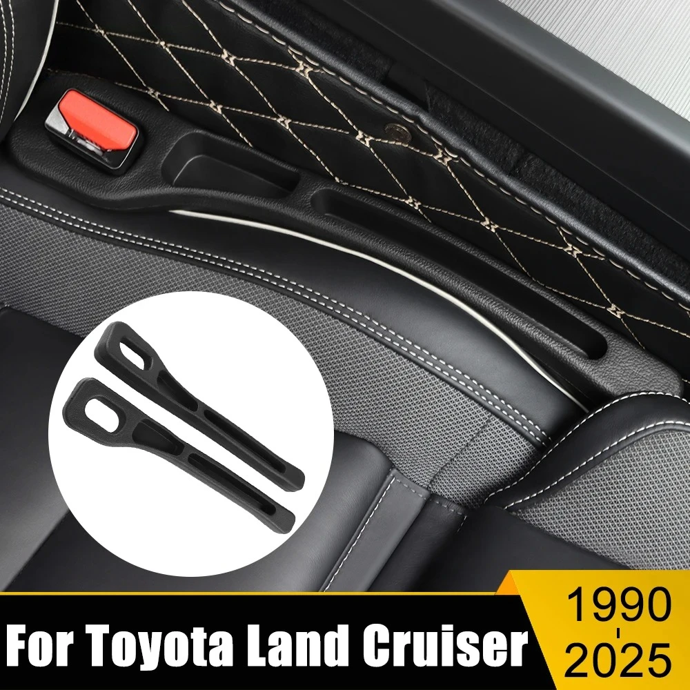 

For Toyota Land Cruiser 70 80 100 200 1990-2020 2021 2022 2023 2024 2025 Car Seat Leak Proof Strip Side Seam Storage Organizer