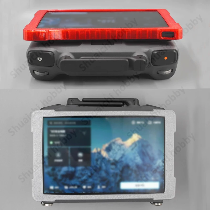 1 Uds. Para DJI RC PRO2 pantalla de control remoto tiras de protección de TPU marco completamente envuelto resistente piezas personalizadas para Dron RC