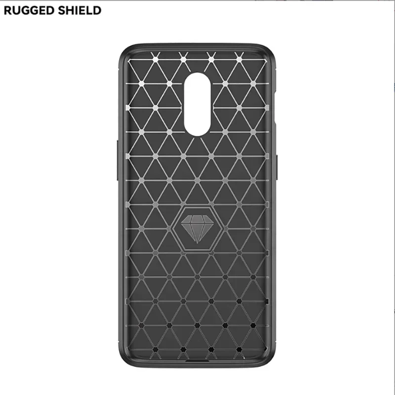 Coque en carbone antichoc pour Oneplus 6 7 8 Pro, étui en silicone TPU pour One plus 6T 7T 8T Oneplus6 Oneplus7