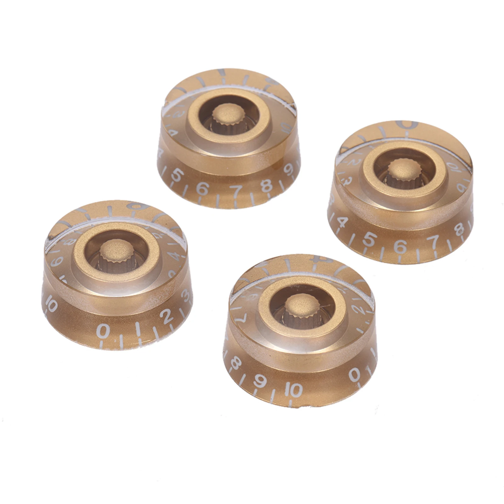 4pcs Speed Volume Tone Control Knobs for Gibson Les Paul Guitar Replacement Electric Guitar Parts Golden 2024