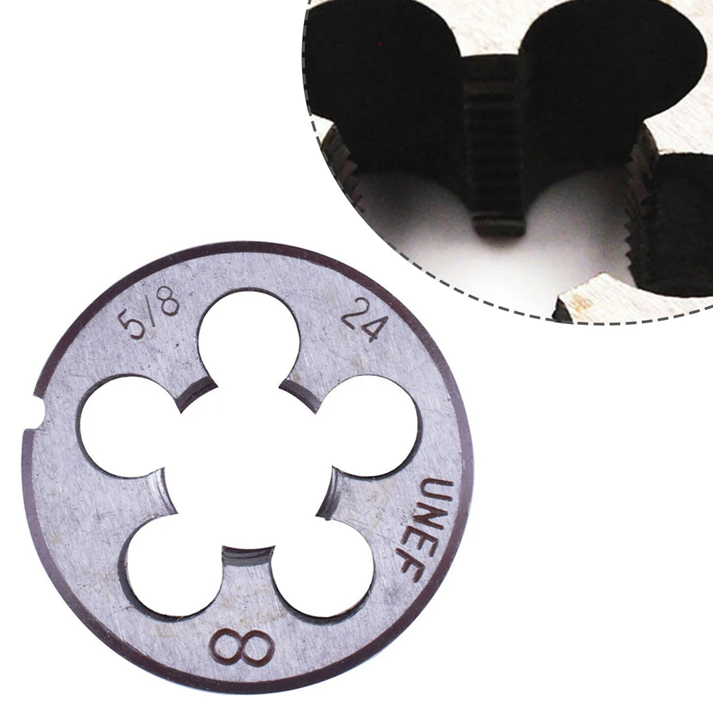 أدوات 5/8 بوصة - 24 DIE UNEF Die Gunsmithing Round 5/8-24 UNEF جودة عالية كمامة خيوط أحدث موثوقة ومفيدة