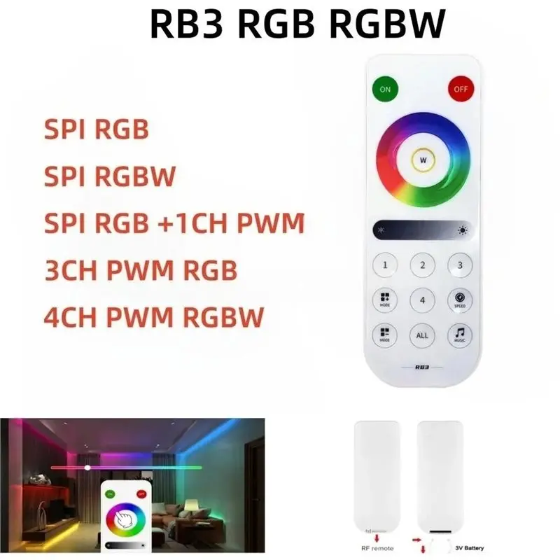 B03C-Remote LED Controller LED Controller RB3 Remote 2.4G Wifi/BT