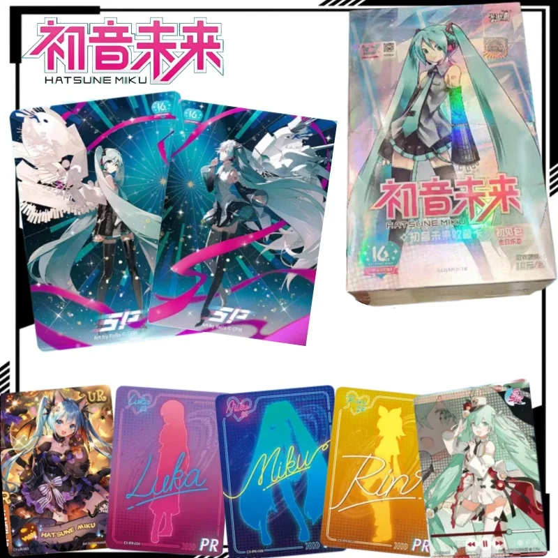 hatsune-miku-collectible-card-cartoon-hatsune-miku-card-collectible-display-anime-merchandise-holiday-gift-trendy-toy