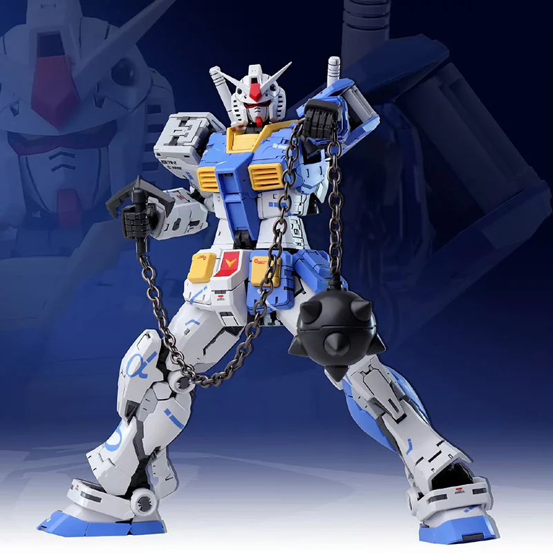 1/100 FAT CAT MODELLO MG RX-78-2 Ver.9 Zulan Colore Originale Mobile Suit Ingrandimento Serie Schema Modello di Montaggio Giocattolo Regalo