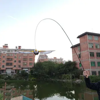 बर्ड स्केयरर हैंगिंग ईगल नेचुरल एनिमी पेस्ट डिटरेंट स्केयरक्रो आउटडोर फाल्कन डेकोर ईगल फेक हॉक डिकॉय स्टैच्यू गार्डन डेकोर 10 best sales पक्षी निवारक - №3