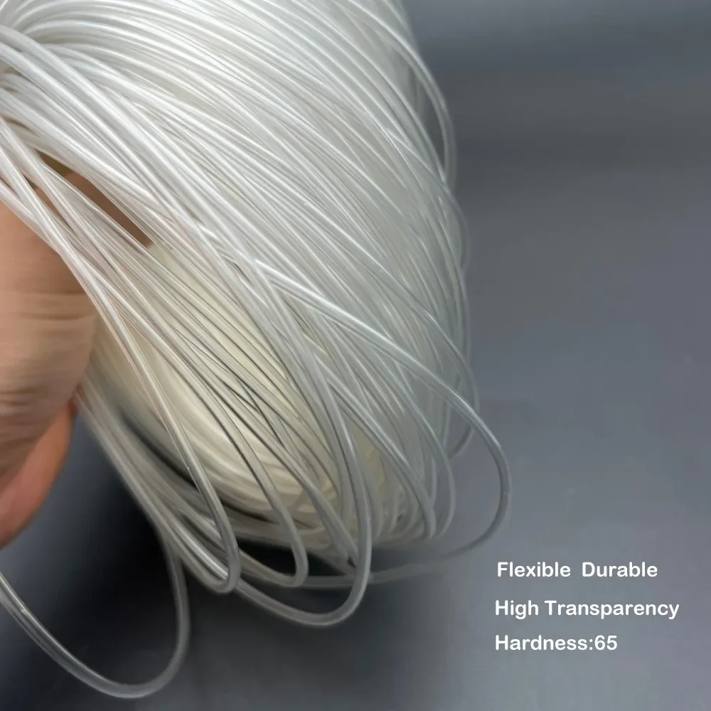 Premium Transparent PVC Capillary Tube ID 0.8-3mm Non-Toxic & Odorless, Anti-Tear, Acid & Alkali Resistant Flexible Hose