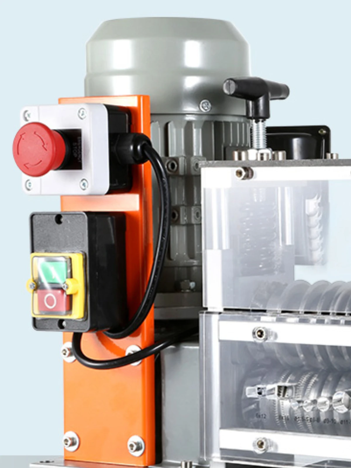 SucceBuy Machine à dénuder les fils électriques éplucheur de câbles 750W 1.5-32mm 10 canaux acrylique + recyclage de déchets de cuivre en aluminium