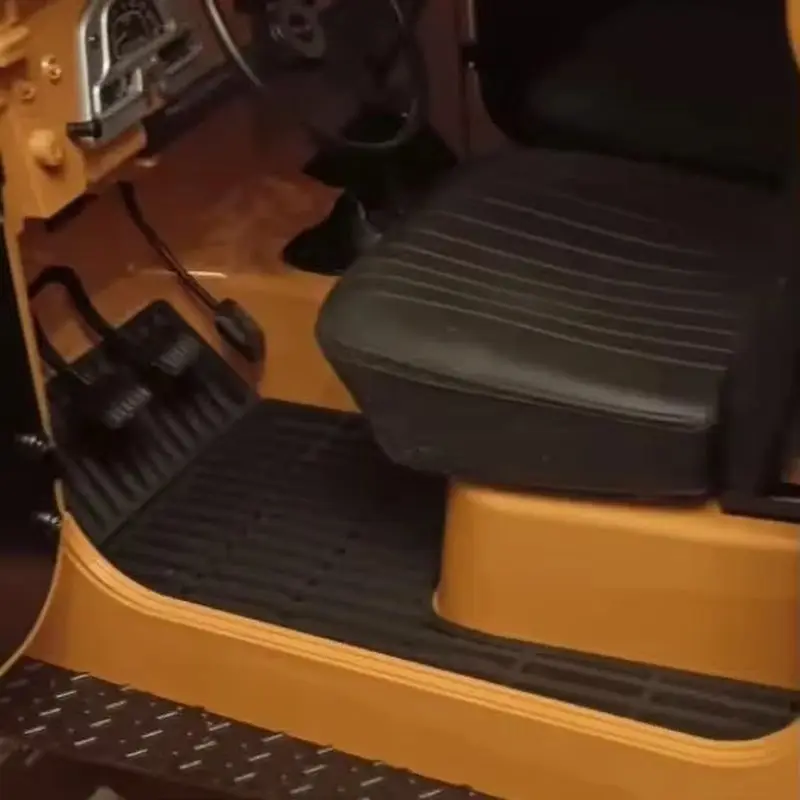 RC Crawler Floor Mat for FMS FJ40 Model Car Upgrade Parts Appearance Decor Option Parts RC Hobby Accs view 3