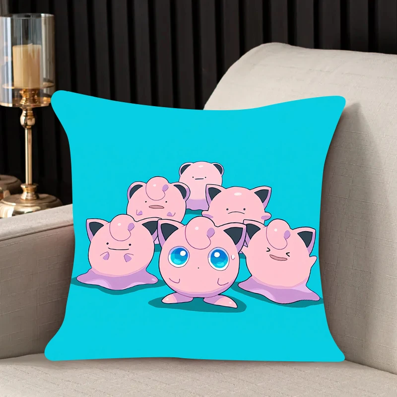 New Pillow Jigglypuff Slips Pillow Covers Bedding Comfortable Cushion Good For Sofa Home Car High Quality Pillow Cases Kawaii