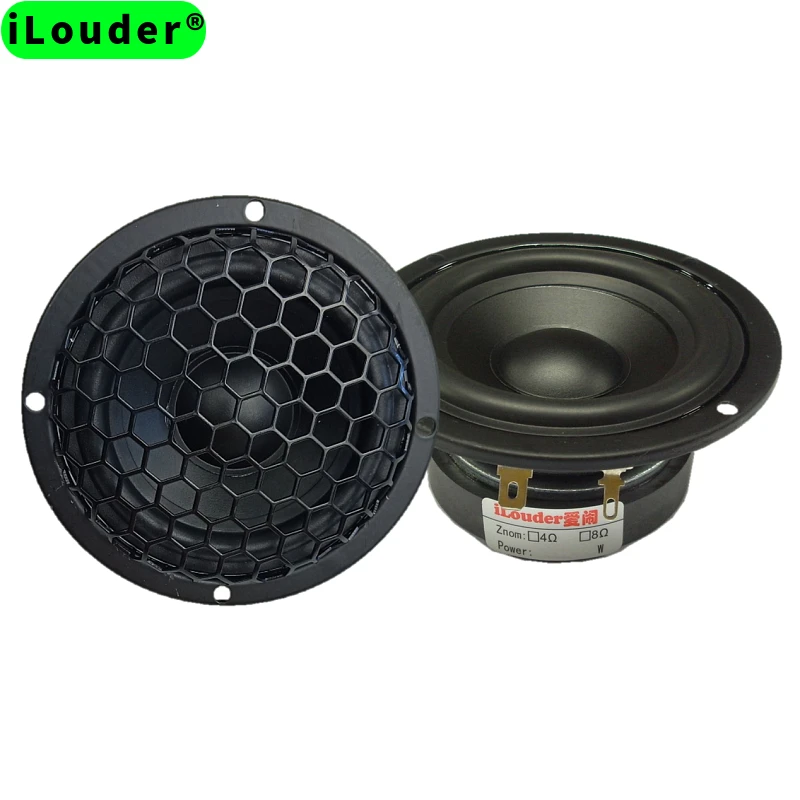 90mm Car Speaker 20core waterproof PP basin with hexagonal mesh full frequency Car Audio System Midrange Speaker(1pcs speaker)