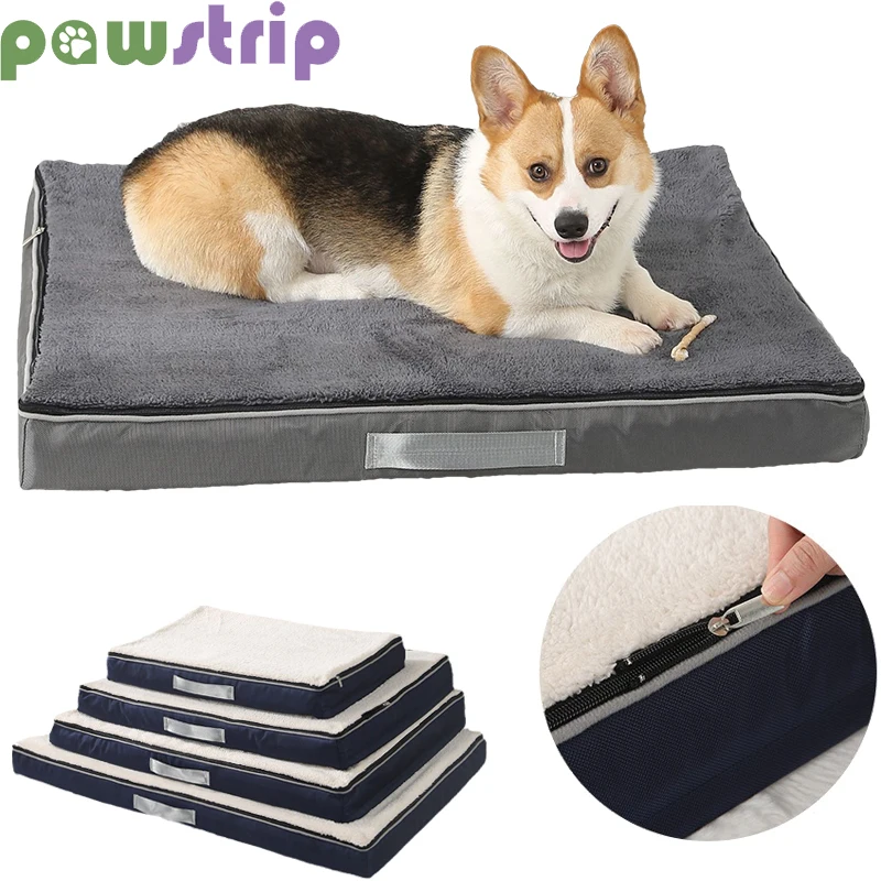 Dog Bed Super Soft Memory Foam Pet Sleeping Mat for Small Medium Large Dogs Non-slip Removable Washable Pet Cushion Pet Supplies