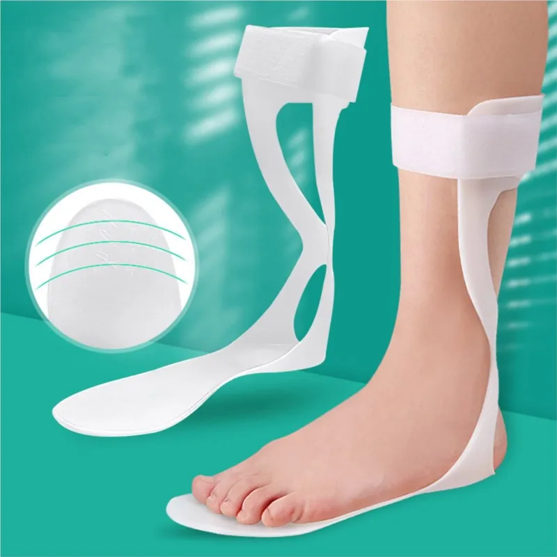 Ankle Foot Orthosis Drop Foot Stabilizer Ankle Support Straightener Foot Drop Brace Foot Drop Orthosis for Adults Stroke Tendon