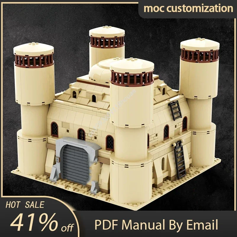 918 قطعة ستار معركة SW تاتوين موس إيسلي معبد الفيلم الشهير نموذج Moc اللبنات التراص الطوب ألعاب إبداعية طفل هدية