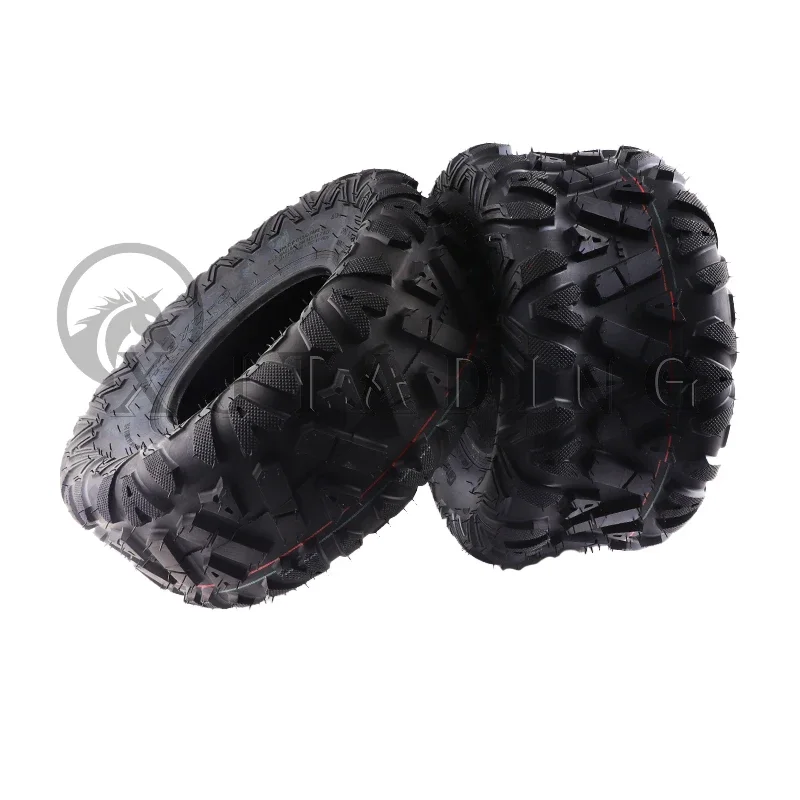 Front 19x7.00-8 Vacuum Tyre Rear 18x9.50-8 Tubeless Tire For ATV Golf Cart UTV Buggy Quad Bike 8 inch Off-road Wheel Accessories