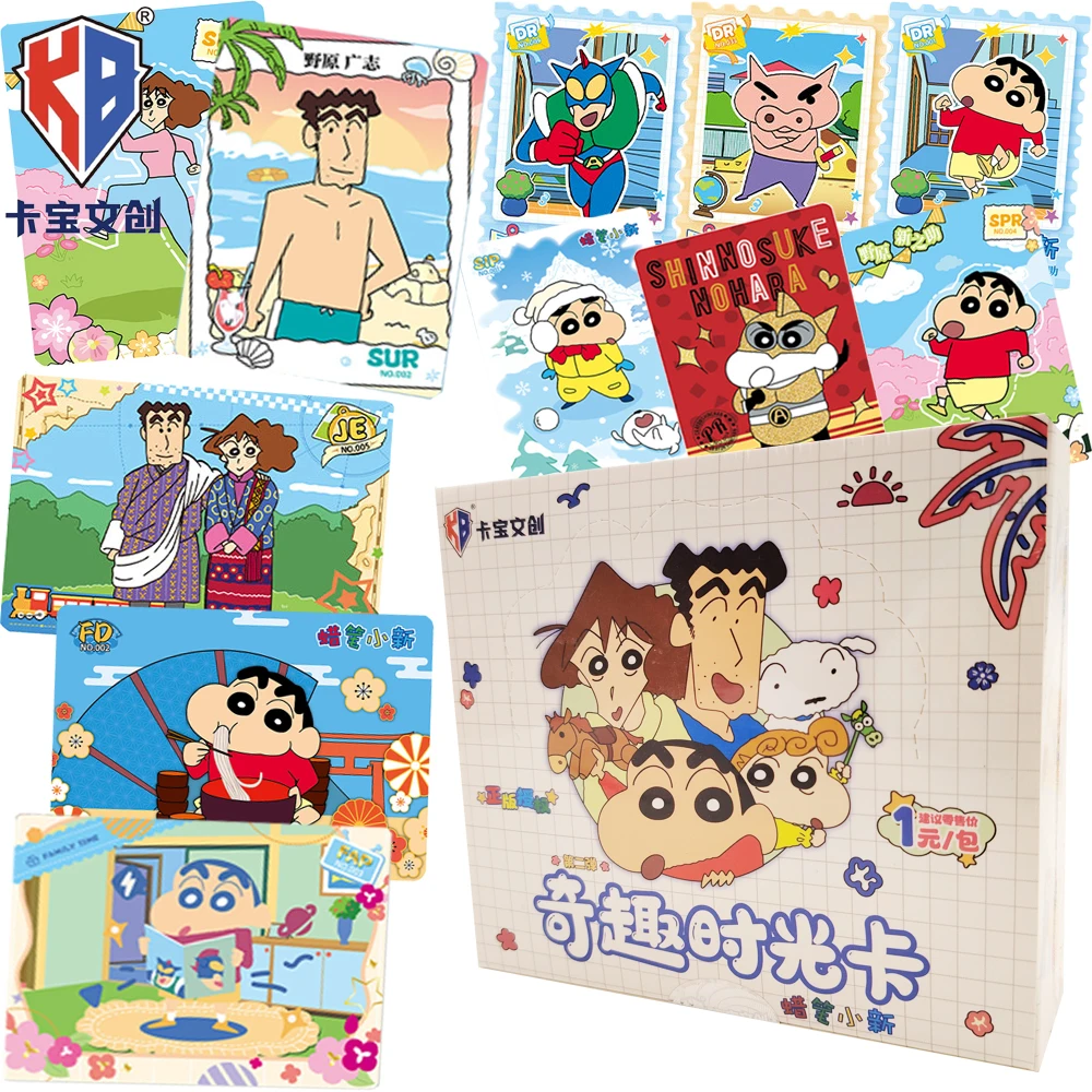 

Оригинальные карточки KABAO Crayon Shin-chan: Изысканные аниме-карточки для детей, высококачественные, с персонажами, для веселого времяпровождения, креативные, модные, игрушки-подарки
