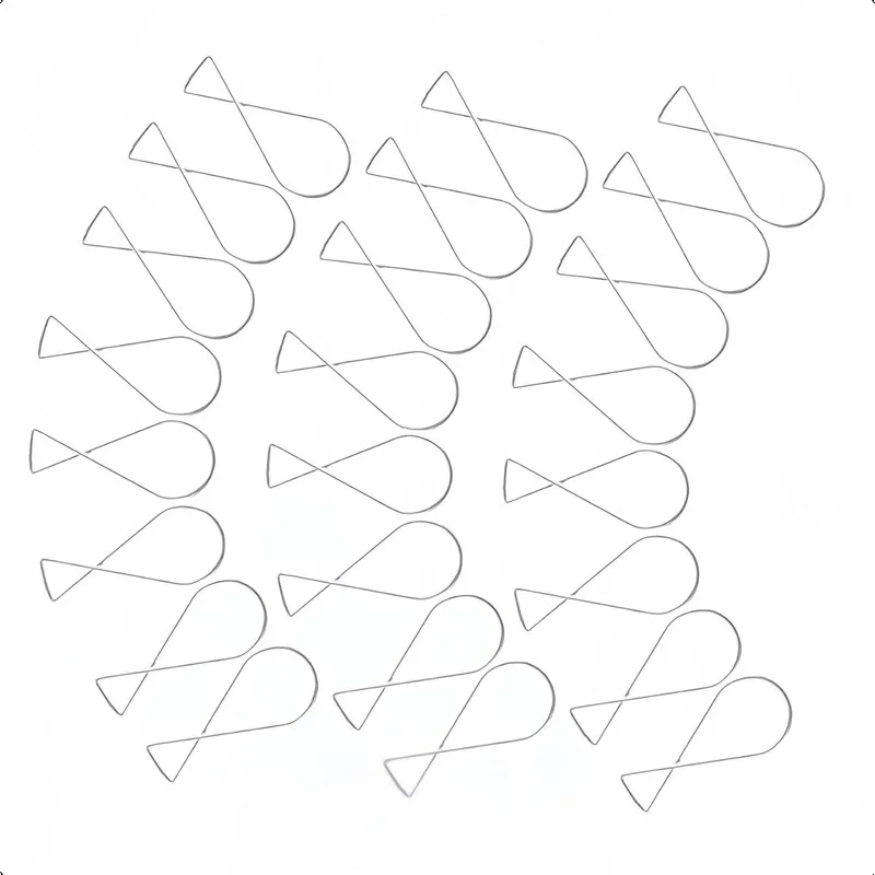 94 pcs Suspended Ceiling Hooks, Metal T-Shape Design, Office Sign Hanging Office Sign Hanging, Fits Mineral Fiber Grid